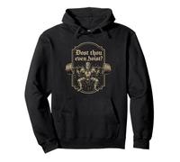Dost Thou Even Hoist Funny Medieval Meme Gimnasio Levantamiento Fitness Sudadera con Capucha
