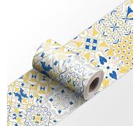 Dostear Cenefa Adhesiva Cocina Para Pared Vinilos Baño Decoración de Pared YX138 15cm X 240cm