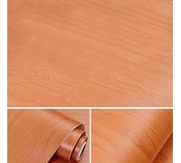 Dostear Rollo Vinilo Papel Adhesivo Para Encimera De Cocina Muebles Madera Pared Decorativo Pintado Autoadhesivo Infantiles Cerezo rojo veteado 60 X 500cm(23.62 X 196.85 pulgadas)