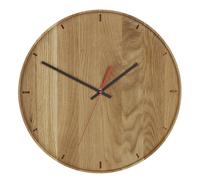 Dostmann Electronic TFA Dostmann 60,3070,01 Quarz Wanduhr 350 mm x 40 mm Eiche Echtholz (60,3070,01) Marca