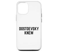 Dostoevsky Knew Leer Literatura Rusa Filosofía Novelas Carcasa para iPhone 12/12 Pro