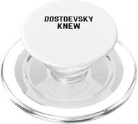 Dostoevsky Knew Leer Literatura Rusa Filosofía Novelas PopSockets PopGrip para MagSafe