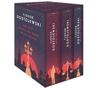 Dostojewski - Drei Bände im Schuber. Schuld und Sühne. Der Idiot. Weiße Nächte (Die großen Erzählungen): In der klassischen Übertragung von Hermann Röhl