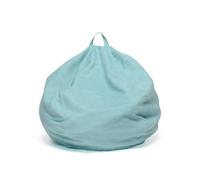 DOSYCOVUR Funda De Puff Grande De Terciopelo Estilo Moderno Lavable Zipper Adultos Y Adolescentes Color Sólido Estiramiento Fácil De Quitar Sala Oficina Patio,G,90 * 90cm