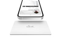dot. Card Metal - Tarjeta de visita digital - Toca para compartir NFC - iPhone y Android (blanco)