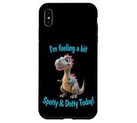 Dot Day Dino Me Siento un Poco Irregular y Dotty Hoy Carcasa para iPhone XS MAX