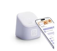 dot. Display - Soporte NFC para grifo y código QR - para eventos, opiniones, restaurantes, menús, salones, minoristas y recepciones (negro) (morado)
