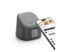 dot. Display - Soporte NFC para grifo y código QR - para eventos, opiniones, restaurantes, menús, salones, minoristas y recepciones (negro)