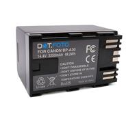 Dot.Foto BP-A30 Premium 14.4v / 3350mAh Batería Recargable para Canon EOS C70 EOS C200 EOS C200B EOS C300 Mark II EOS C300 Mark II PL EOS C300 Mark III EOS C500 Mark II XF705