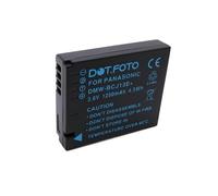 Dot.Foto DMW-BCJ13, DMW-BCJ13E Premium 3.6v / 1250mAh Batería Recargable para Panasonic Lumix DMC-LX5, DMC-LX7