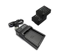 Dot.Foto DMW-BLC12, DMW-BLC12E Premium 1200mAh Batería (x2) & Cargador de Batería USB para Panasonic Lumix DC-G97 DMC-FZ200 DMC-FZ1000 DMC-G5 DMC-G6 DMC-G7 DMC-GX8 DMC-G85 DMC-GH2