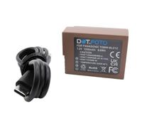 Dot.Foto DMW-BLC12, DMW-BLC12E Premium 7.2v / 1200mAh Batería USB-C Recargable para Panasonic Lumix DC-G97 DMC-FZ200 DMC-FZ1000 DMC-G5 DMC-G6 DMC-G7 DMC-GX8 DMC-G85 DMC-GH2