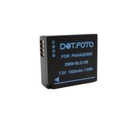 Dot.Foto DMW-BLE9, DMW-BLE9E, DMW-BLG10, DMW-BLG10E Premium 7.2v / 1025mAh Batería Recargable para Panasonic DC-TZ99, DC-TZ90 DMC-TZ100 DMC-GX7 DMC-TZ80 DC-LX100 II, DMC-GF6 DMC-GX80 DC-GX9