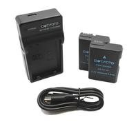 Dot.Foto EN-EL14, EN-EL14a Premium 1030mAh Batería (x2) & Cargador de Batería USB para Nikon DF, D3100, D3200, D3300, D3400, D3500, D5100, D5200, D5300, D5500, D5600, Coolpix P7000 P7100 P7700 P7800
