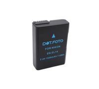 Dot.Foto EN-EL14 Premium 7.4v / 1030mAh Batería Recargable para Nikon DF D3100 D3200 D3300 D3400 D3500 D5100 D5200 D5300 D5500 D5600 Coolpix P7000 P7100 P7700 P7800