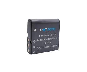 Dot.Foto LB-060 Premium 3.7v / 1250mAh Batería Recargable para Kodak PixPro AZ361, AZ362, AZ421, AZ422, AZ501, AZ521, AZ522, AZ525, AZ526, AZ527, AZ528