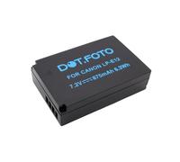 Dot.Foto LP-E12 Premium 7.2v / 875mAh Batería Recargable para Canon EOS-M, M2, M10, M50, M50 Mark II, M100, M200, 100D / PowerShot SX70 HS