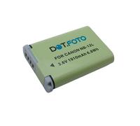 Dot.Foto NB-12L Premium 3.6v /1910mAh Batería Recargable para Canon PowerShot N100, G1 X Mark II, Legria/Vixia Mini X