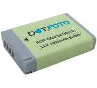 Dot.Foto NB-13L Premium Alta Capacidad 3.6v / 1500mAh Batería Recargable para Canon PowerShot G7X, G7X Mark II, G7 X Mark III,SX720 HS, SX730 HS, SX740 HS, SX620 HS, G1X Mark III,G9X, G9X Mark II
