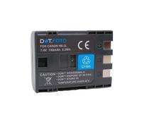 Dot.Foto NB-2L, NB-2LH, BP-2L5 Premium 7.4v / 740mAh Batería Recargable para Canon EOS 350D 400D MD265 MV960 PowerShot G7 G9 S70 S80 ZR950 ZR960 HG10 HV40