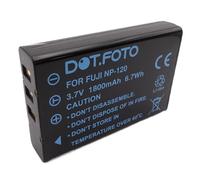 Dot.Foto NP-120 Premium 3.7v / 1800mAh Batería Recargable para Fujifilm FinePix F10, F11, M603