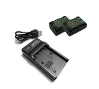 Dot.Foto NP-FV30, NP-FV40, NP-FV50 Premium 800mAh Batería (x2) & Cargador de Batería USB para Sony HDR-CX150E HDR-CX170 HDR-CX300 HDR-SR68 DCR-SX85 HDR-CX190 HDR-CX130