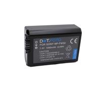 Dot.Foto NP-FW50 Premium 7.4v / 1080mAh Batería Recargable para Sony ZV-E10, Alpha 7, A7, A7II, A7RII, A7SII, A7S, A7S2, A7R, A7R2, A5000, A6000, A6500, A6300, NEX-3, NEX-5