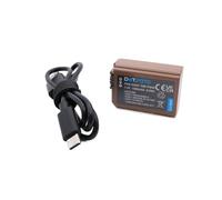 Dot.Foto NP-FW50 Premium 7.4v / 1080mAh USB-C Batería Recargable para Sony ZV-E10, Alpha 7, A7, A7II, A7RII, A7SII, A7S, A7S2, A7R, A7R2, A5000, A6000, A6500, A6300, NEX-3, NEX-5