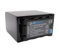 Dot.Foto VW-VBD78 Premium 7.2v / 7800mAh Batería Recargable con Panel LED para Panasonic HC-X1000 HC-X1 AG-CX350 AG-AC30 AG-UX180 - No Encaja en el Cargador AG-BRD50 Original de Pan.
