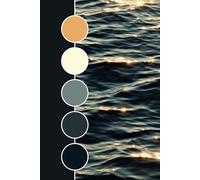 Dot Grid Bullet Journal - Wave Edition | Minimalist Notebook for Notes, Writing and Planning | Premium Hardcover | Unleash Your Creativity | Inspired by Nature | The Color of Nature Collection