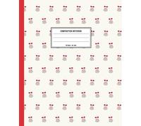 Dot Grid Composition Notebook - Creative Planner for Journaling & Layouts (110 Pages): Aesthetic Red Bikini Design | Ideal for Organization & Summer Projects