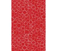 Dot Grid Journal: 6 x 9 in. 200 Page Notebook for Reflection, Mindfulness, Gratitude, Memories, Plans, and Creativity | Red Chainmail Cover