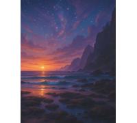 Dot Grid Journal - Ocean Stone Shore: A notebook for notes, sketches, and creative journaling