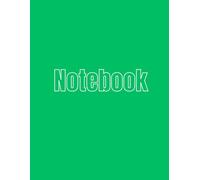 Dot Grid Notebook: 100 Pages, 8.5 x 11, Green & White Pattern for Bullet Journaling, Notes, Planning & Creative Writing: Minimalist Green Dot Grid ... Writers, Artists, and Creative Planners