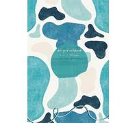 Dot Grid Notebook | 4 x 6 | 100 Pages: Small Pocket Journal For Note Taking and Creativity | Cyan, Pastel Gray Azure and Dark Azure Patterns on Cover | Different Patterns on Front and Back