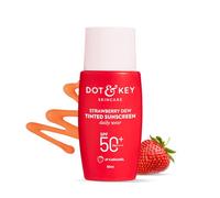 Dot & Key Protector solar teñido Strawberry Dew SPF 50+ Pa++++ - 07 Caramelo | Protección contra UA/UB | Amplio espectro, resistente al agua y al sudor | Para todo tipo de piel | 50 ml