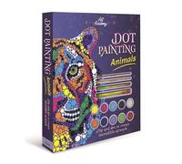 Dot Painting: Animals: A Complete Dot Art Kit with Tools, Paints, and Step by Step Animal Designs