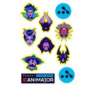 Dota 2 pegatinas frescas animajor series 2 ? paquete de 10 piezas ?