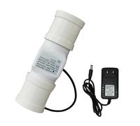 Dotauge Extractor ventilación 2 Pulgadas con conducto en línea y Interfaz tubería PVC 20 25 32 40 50 mm bajo Nivel de Ruido for sótanos invernaderos y áticos(50mm/50mm)