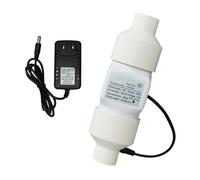 Dotauge Extractor ventilación 2 Pulgadas con conducto en línea y Interfaz tubería PVC 20 25 32 40 50 mm bajo Nivel de Ruido for sótanos invernaderos y áticos(50mm/25mm)