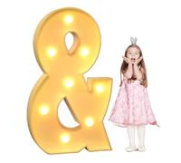 Dotauge Letras Iluminadas For Marquesina Números Grandes Iluminados Marquesina Ideales For Decoración De Graduación, Fiesta De Cumpleaños Boda.(Letter+,100cm/3FT)