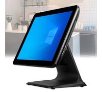 Dotauge Terminal POS for Comercio minorista Sistema POS restaurantes Caja registradora con Windows 10 Professional for pequeñas Empresas(Black)