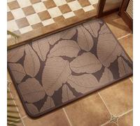 DOTBUY-SHOP Alfombra Diatomita Baño Antideslizante, Alfombrilla Diatomita, Secado Rápido, Super Absorbente, para Bañera, Ducha y Baño (Hojas,50x80cm)