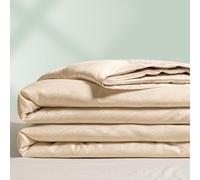 DOTBUY-SHOP Colcha Boutí Cubrecama de Dos/Singola Suave Ligero y Transpirable Bedspreads/Quilts Cama Multiusos para Primavera y Verano Colchas -Manta Ligera (B Crema,180x220cm)