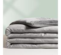 DOTBUY-SHOP Colcha Boutí Cubrecama de Dos/Singola Suave Ligero y Transpirable Bedspreads/Quilts Cama Multiusos para Primavera y Verano Colchas -Manta Ligera (B Gris,200x230cm)