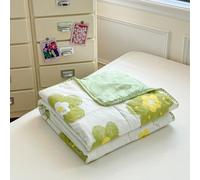 DOTBUY-SHOP Colcha Boutí Cubrecama de Dos/Singola Suave Ligero y Transpirable TOG 2,5 - Bedspreads/Quilts Cama Multiusos para Primavera y Verano Colchas (Verde 5211,200x230cm)