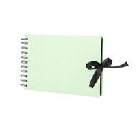 DOTBUY-SHOP DIY Album Fotos, 60 Páginas Album Fotos para Pegar y Escribir, Viaje DIY Scrapbook Album de Fotos para Regalos de Boda Aniversario Bebé Cumpleanos Familiares (2PC,Verde)