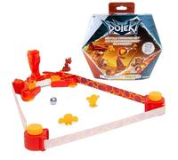Doteki Tomy Battle Training Set - Kit de Entrenamiento de campeón Heatoru con Objetivos de Rebote, Elementos de Rebote, Clave de Vida, Arena dinámica, Paquetes compatibles, a Partir de 8 años