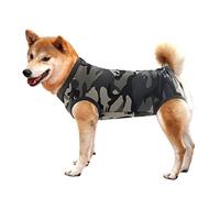 Dotoner Chaleco de recuperación para Perros y Gatos, Protector de heridas Abdominales, Ropa quirúrgica médica para Cachorros(Camuflaje,2XL)