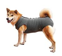 Dotoner Chaleco de recuperación para Perros y Gatos, Protector de heridas Abdominales, Ropa quirúrgica médica para Cachorros (XL, Gris)